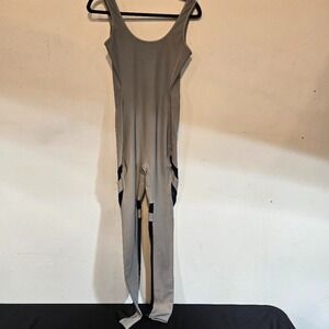 K Too Silver with Mesh Body Suit Size M